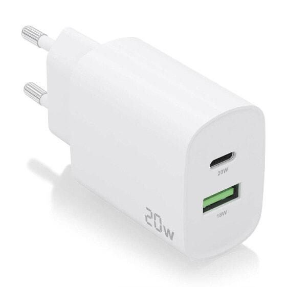 Wall Charger Aisens A110-0754 White Multicolour (1 Unit)