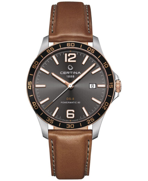 Часы Certina DS-8 Brown Leather 41mm