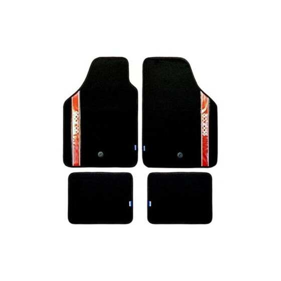 Комплект автомобильных ковриков Sparco Strada 2012 B Универсальный Черный/Красный (4 pcs)