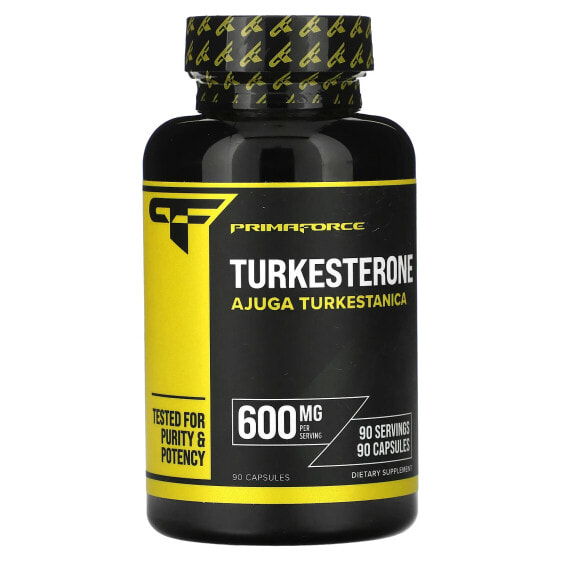 Turkesterone, 600 mg, 90 Capsules