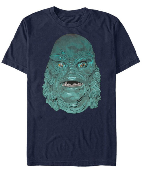 Universal Monsters Men's Creature From the Black Lagoon Big Face Short Sleeve T-Shirt