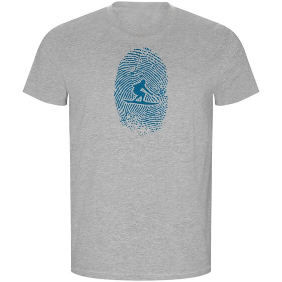 KRUSKIS Surfer Fingerprint ECO short sleeve T-shirt