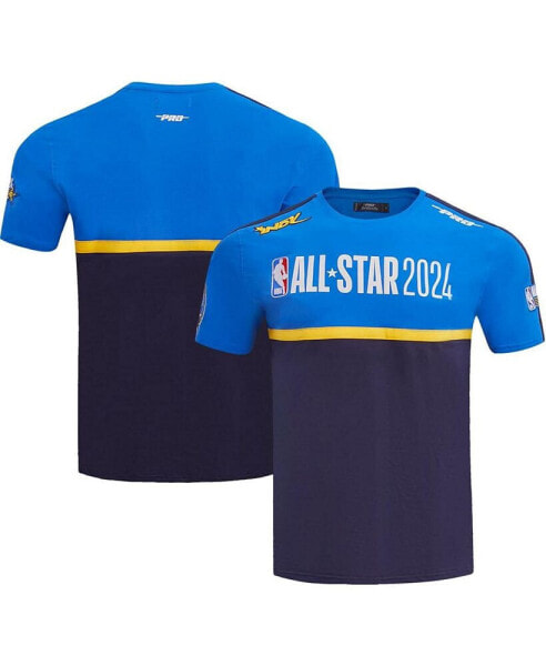 Men's and Women's Navy 2024 NBA All-Star Game Chenille T-shirt