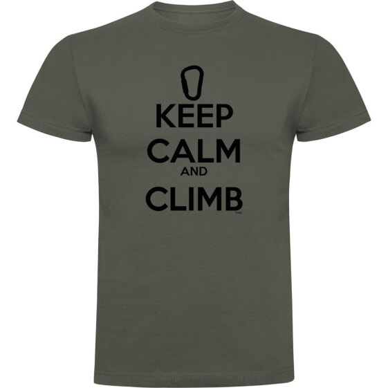 KRUSKIS Keep Calm And Climb short sleeve T-shirt