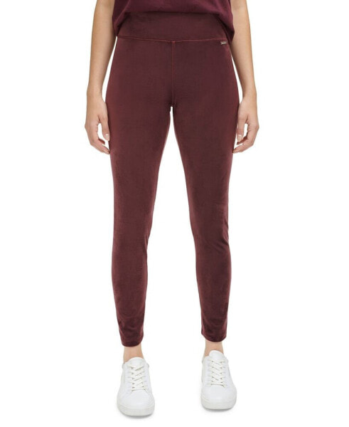 Petite Velour Leggings