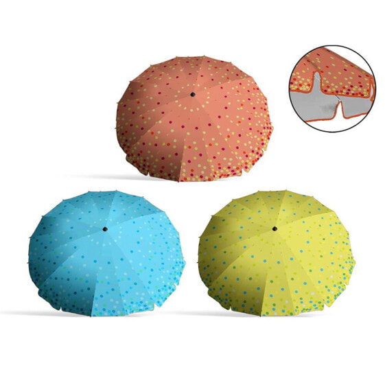Пляжный зонт ориентируемый ATOSA 240 см из нейлона UPF 3 разноцветный 29/32 мм