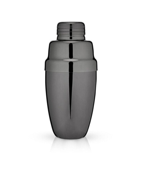 Gunmetal Heavyweight Cocktail Shaker Set, 17 Oz