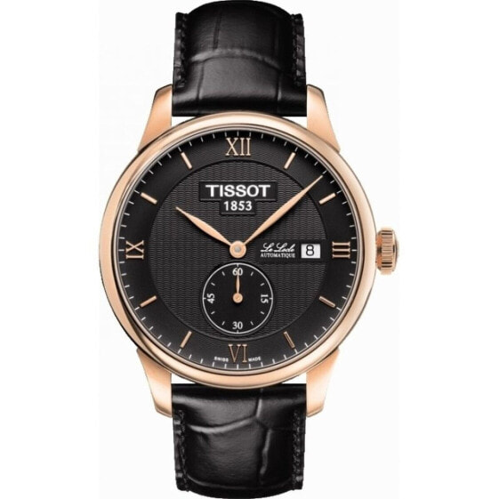 Мужские часы Tissot LE LOCLE AUTOMATIC Чёрный (Ø 39 mm)