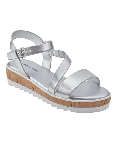 Grandie Treaded Flatform Wedge Sandals