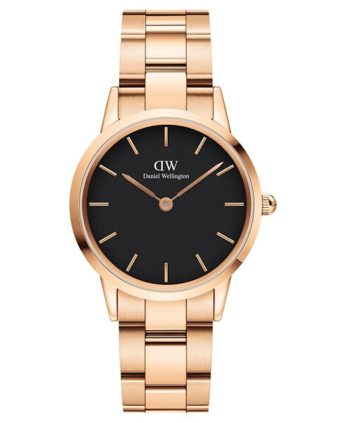 Women's Iconic Link Rose Gold-Tone Stainless Steel Watch 32mm