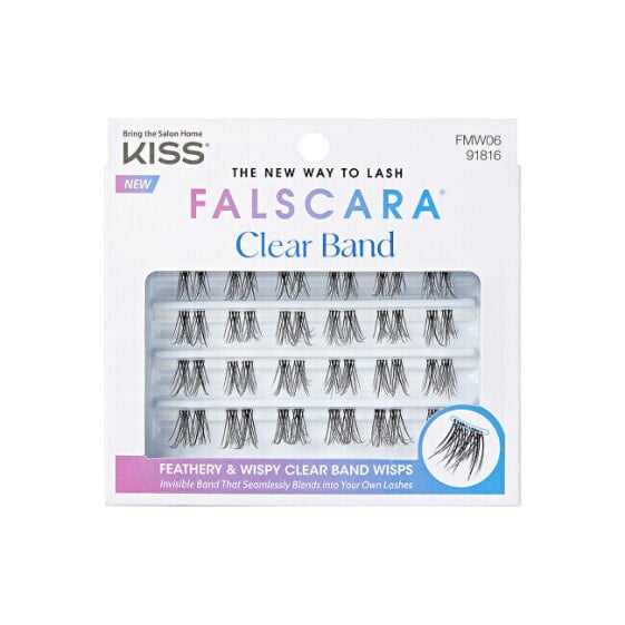 False eyelashes Falscara Multipack - Clear band