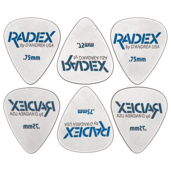 dAndrea Radex Pick Set 0,75 Grey 351