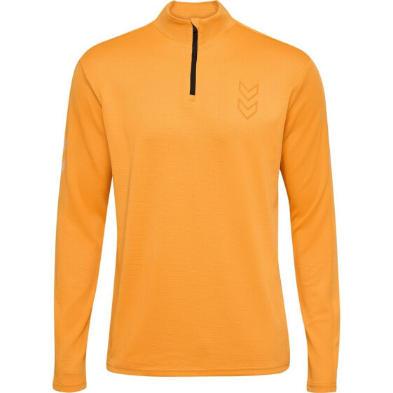 HUMMEL Active PL half zip long sleeve T-shirt