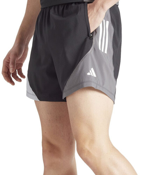 Men's Own The Run Colorblock Moisture-Wicking Shorts