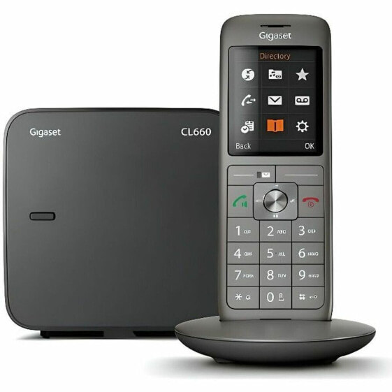 Беспроводный телефон Gigaset S30852-H2804-N101 Серый Антрацитный