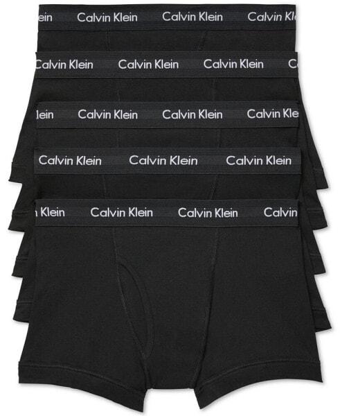 Трусы-боксеры Calvin Klein для мужчин из хлопка 5 шт.
