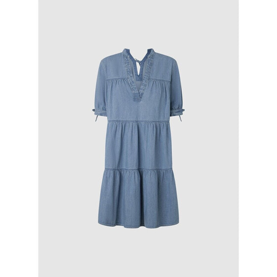 PEPE JEANS Lush Short Sleeve Short Dress