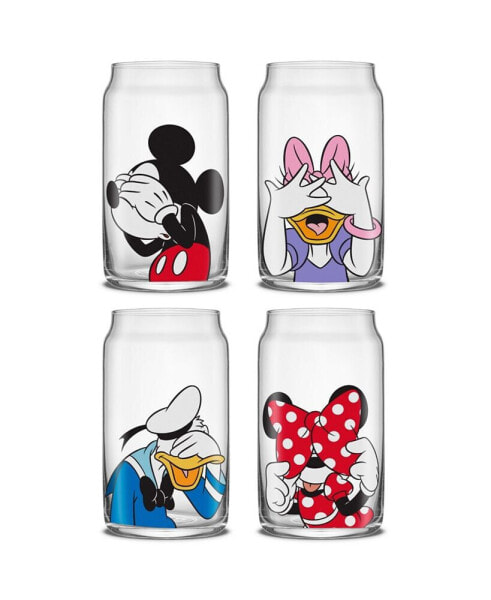 Disney Mickey Mouse and Friends Peek-A-Boo Tumbler Glasses