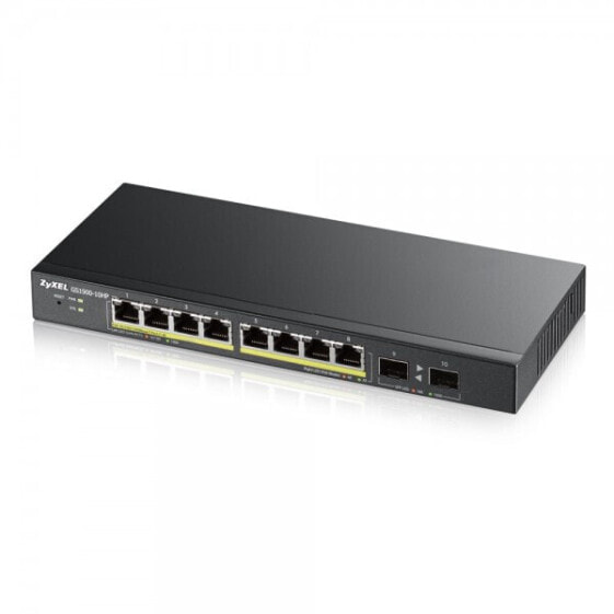 ZyXEL GS1900-8HP - Switch - Smart - 8 x 10/100/1000 PoE+ - Switch - 1 Gbps