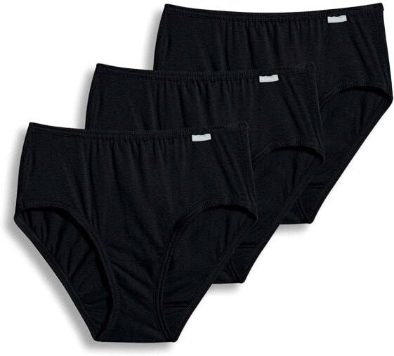 Jockey 186941 Womens Underwear Elance Hipster 3 Pack Underwear Black Size 5