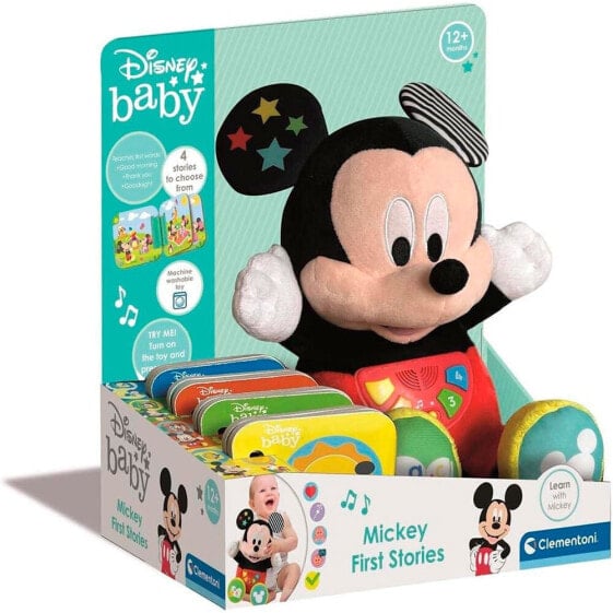 Интерактивная игрушка Clementoni Baby Mickey Рассказчик Мишка - многокрасочный