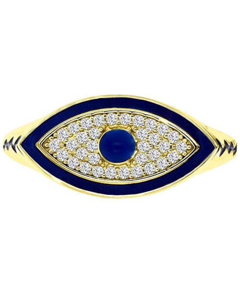Кольцо Macy's Evil Eye Blue Zirconia