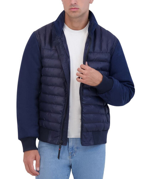 Men's Quilted Bomber Jacket & Vest