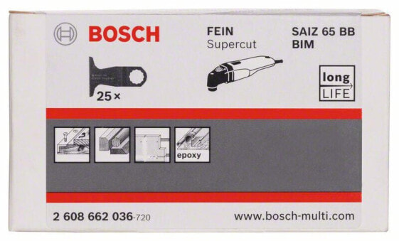 Bosch BIM Tauchsägeblatt SAIZ 65 BB Wood and Nails 40 x 65 mm