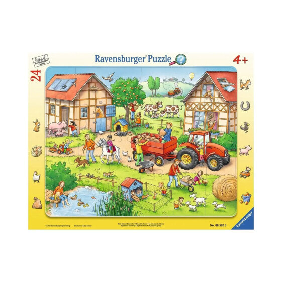 Пазл детский Ravensburger "Моя маленькая ферма" 24 детали
