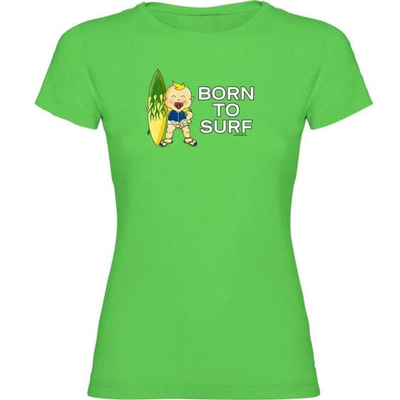 KRUSKIS Born To Surf short sleeve T-shirt