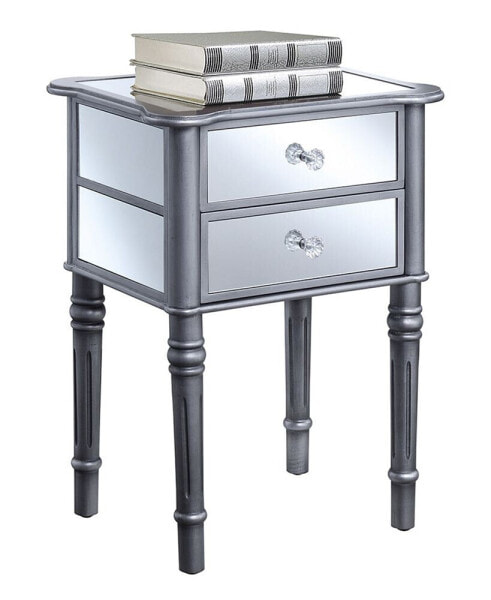 Gold Coast Mayfair 2 Drawer End Table