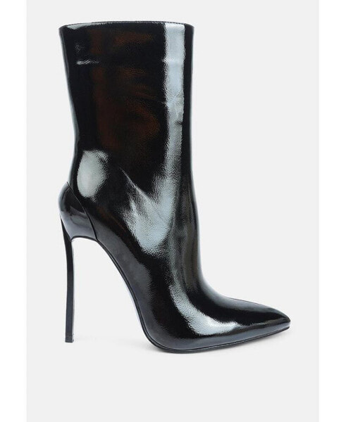 mercury stiletto ankle boots