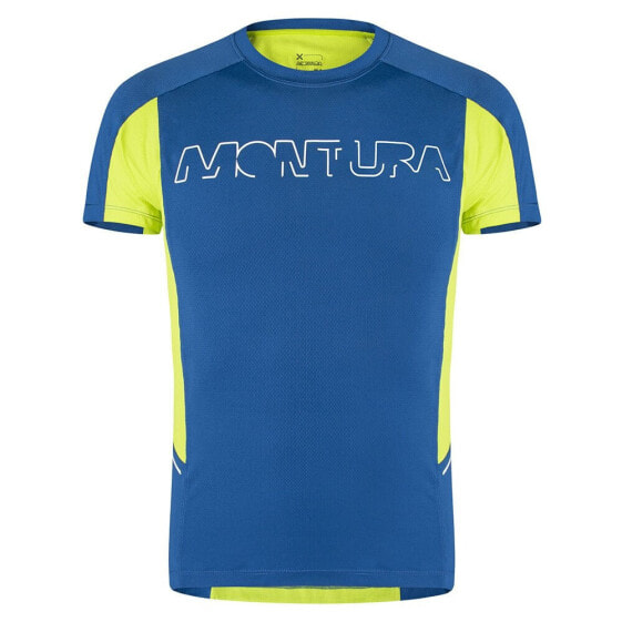 Футболка Montura Run Logo для бега взрослая