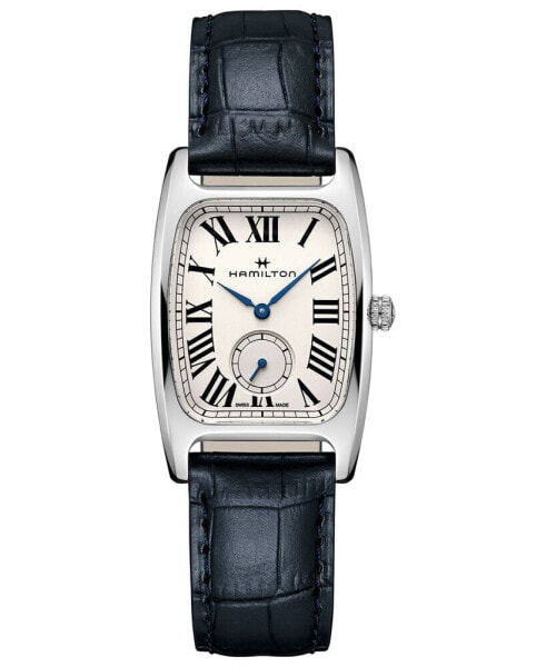 Часы Hamilton Boulton Blue Leather Strap