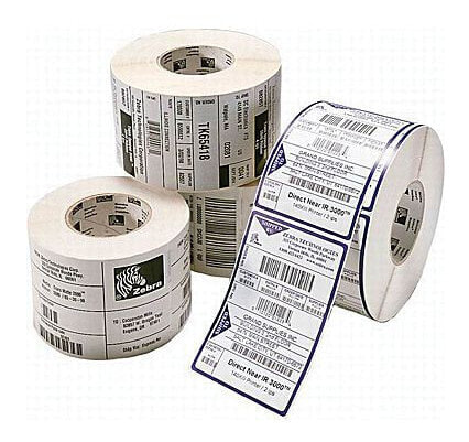 Zebra PolyE 3100T - White - Self-adhesive printer label - Polyethylene - Acrylic - Permanent - Gloss
