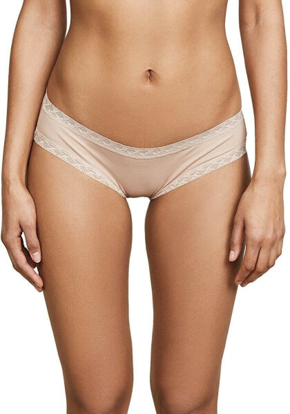 Natori 251061 Women's Bliss Cotton Briefs Underwear Cafe Size Medium