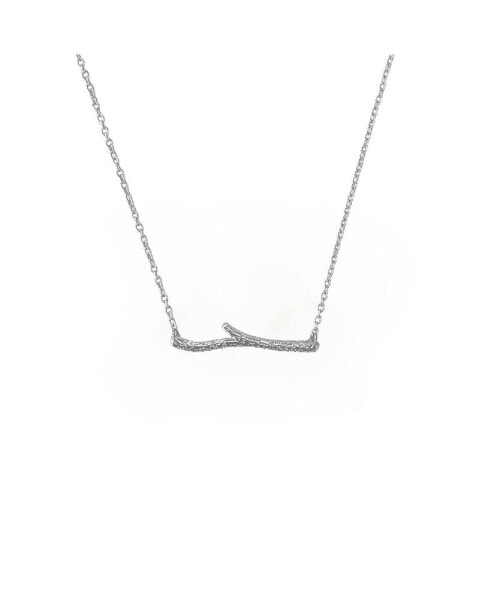 Sanctuary Project by Dainty Branch Necklace Silver