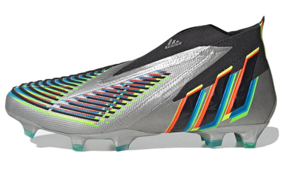 Кроссовки Adidas Predator Edge  FG Hard Grass Silver