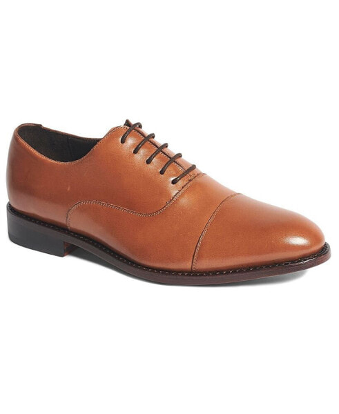 Men's Clinton Cap-Toe Oxford Leather Dress Shoes