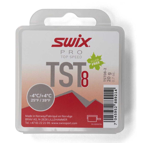 SWIX TS8 Turbo Red -4°C/+4°C 20g Wax