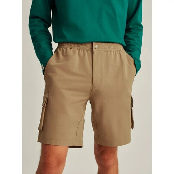 Bonobos Fielder Utility Cargo Shorts Large Men's and Big Men's Khaki Stretch