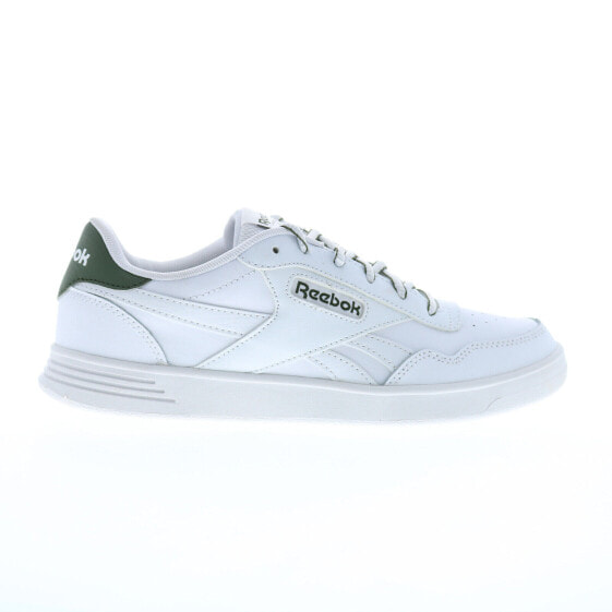 Reebok Court Advance Mens White Leather Lifestyle Sneakers Shoes