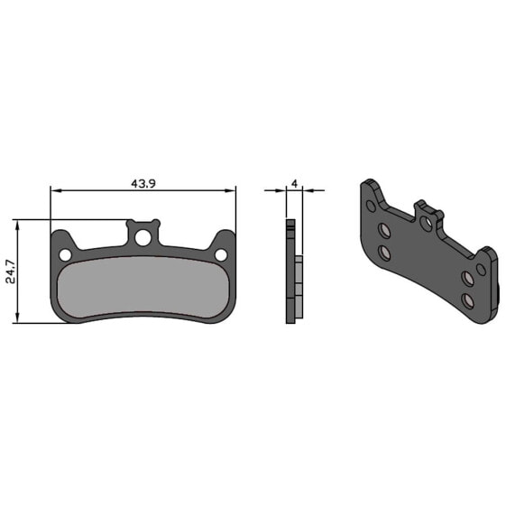 BRENTA CICLO Cura 4 Formula Organic Disc Brake Pads