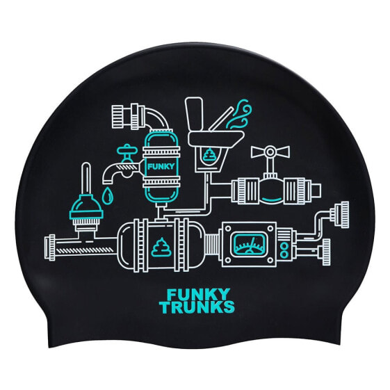 FUNKY TRUNKS Silicone Pooped Swimming Cap