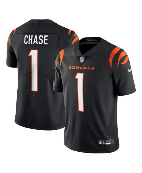 Men's Ja'Marr Chase Black Cincinnati Bengals Vapor Untouchable Limited Jersey