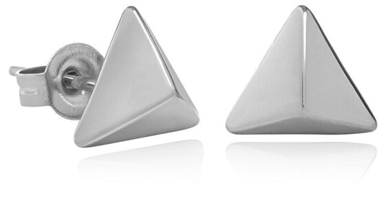 VAAXF063S studded triangular earrings