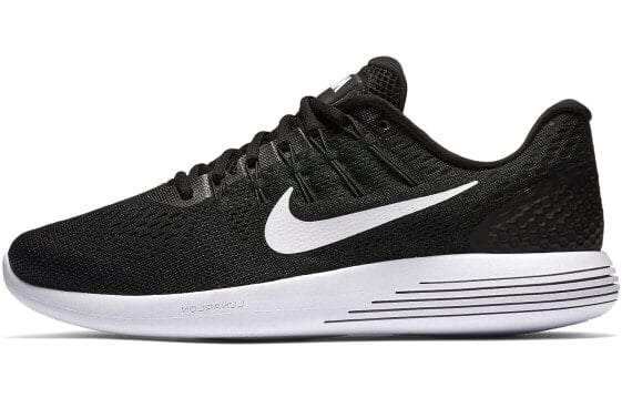 Nike Lunarglide 8 Black White 843725-001 Running Shoes
