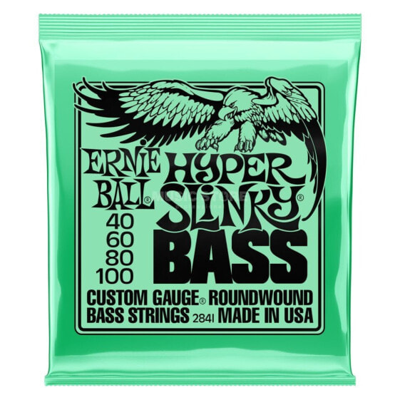 Ernie Ball EB2841 40-100 Hyper Slinky Nickel Wound