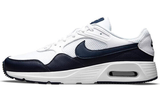 Nike Air Max SC 防滑透气 低帮 跑步鞋 男款 深蓝白 / Кроссовки Nike Air Max SC CW4555-106