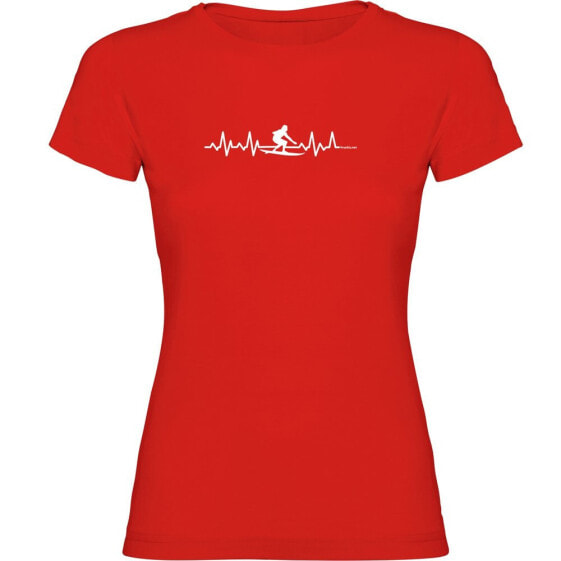 KRUSKIS Surf Heartbeat short sleeve T-shirt